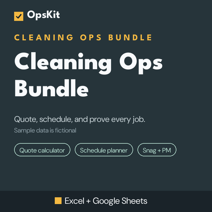 Cleaning Ops Bundle cover