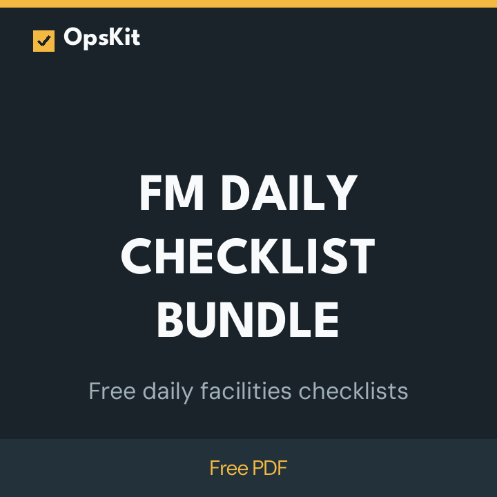 FM Daily Checklist Bundle