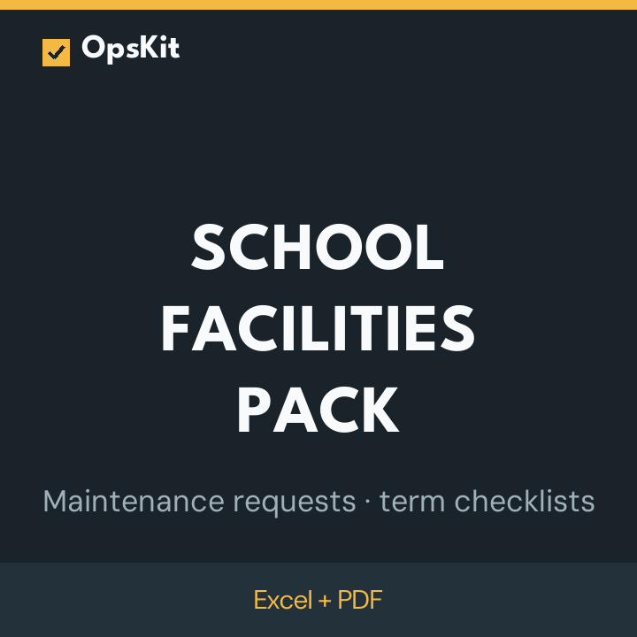 School Facilities Pack